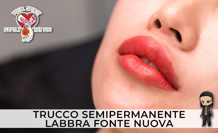 Trucco semipermanente labbra Fonte Nuova